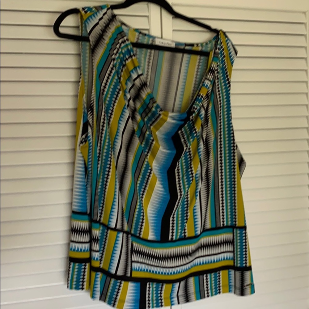 Calvin Klein Sleeveless Blouse